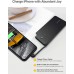 Luxtude 5000mAh Portable Charger for iPhone, Ultra Slim Mfi Apple Certified External Battery Pack Built in Lightning Cable, Fast Charging Power Bank for iPhone 13/12/11 Pro/X/XR/XS Max/10/8/7/6S etc.