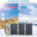 Portable Solar Charger, 30W Solar Charger with Type-C and 2 USB Outputs, Waterproof Foldable Solar Panel Chargers for Camping Compatible with iPhone, iPad, Huawei, Samsung, Google Pixel etc.